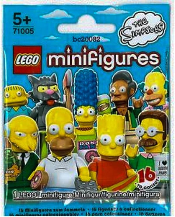 Lego Itchy Simpson Minifigure from The Simpsons Series