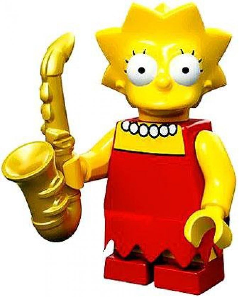 Lisa Simpson Minifigure from LEGO 71005 Series