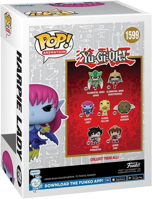 Yu-Gi-Oh! Harpie Lady Collectible Vinyl Figure - Official Merchandise