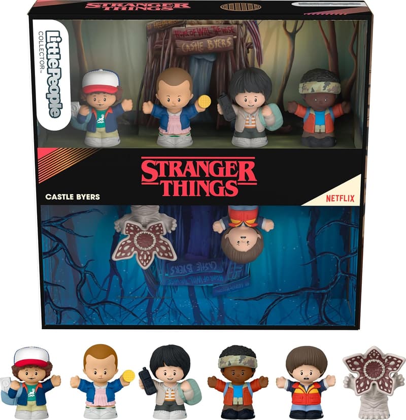 Stranger Things Collector's Castle Byers Set - 6 Figures