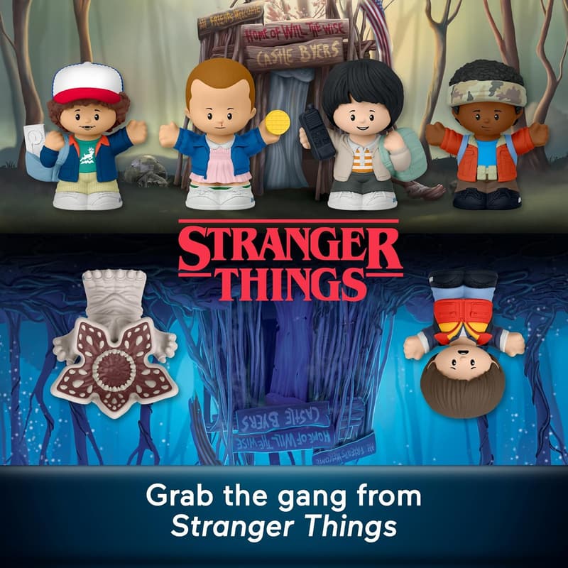 Stranger Things Collector's Castle Byers Set - 6 Figures