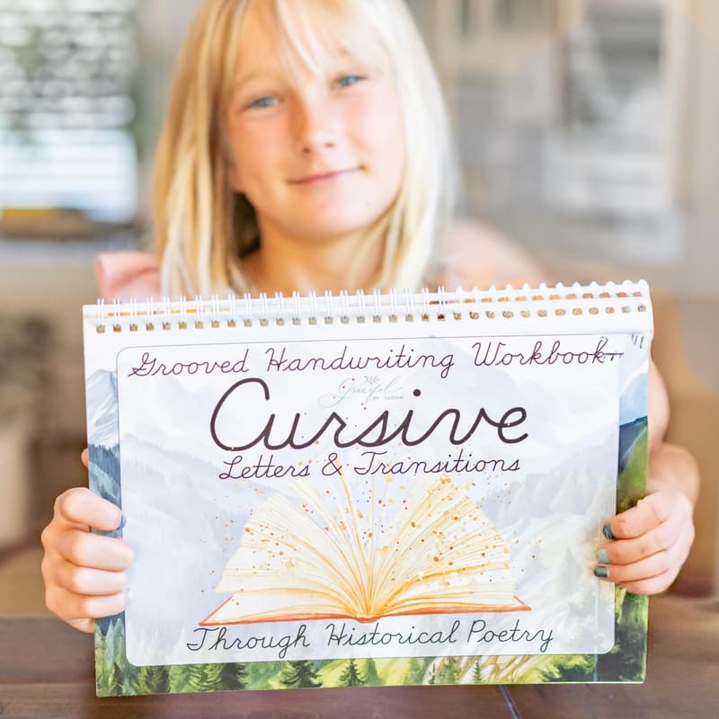 Cursive Handwriting Workbook for Kids Ages 8-12
