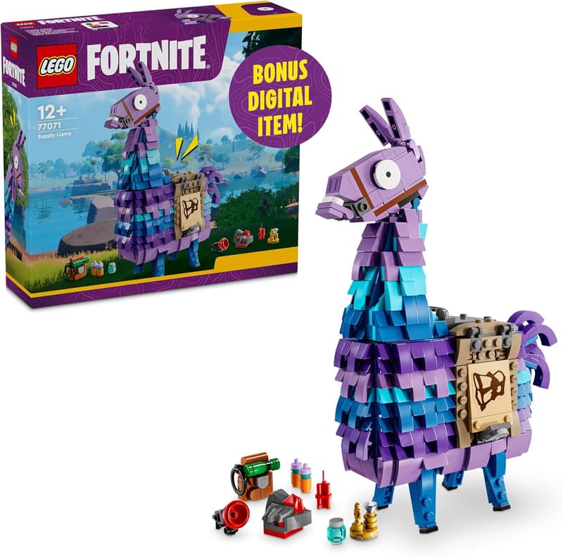 LEGO Fortnite Supply Llama Building Set - Collectible Toy for Ages 12+