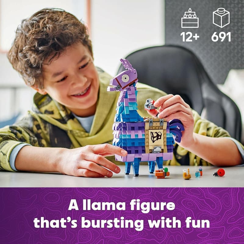 LEGO Fortnite Supply Llama Building Set - Collectible Toy for Ages 12+