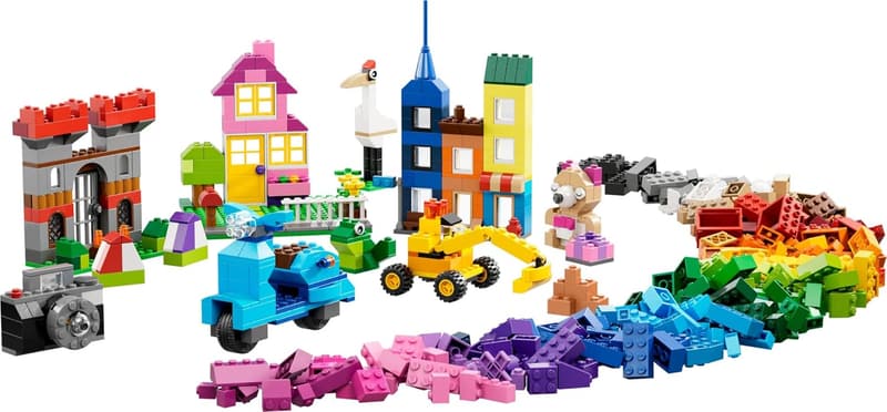 LEGO Classic Large Creative Brick Box Building Set for Kids