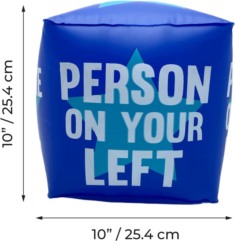 Giant Inflatable Dice Drinking Game for Adults - 10