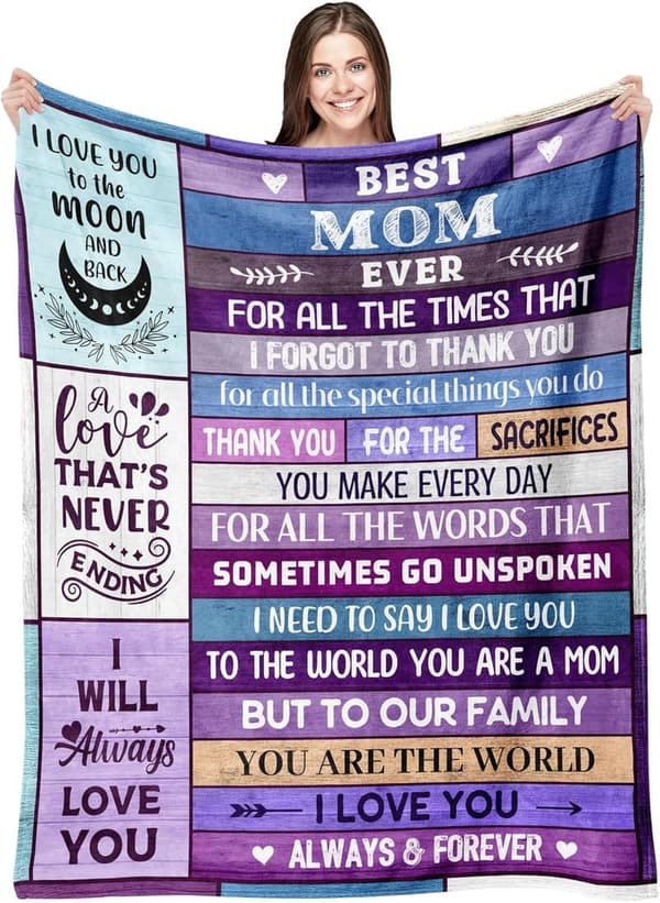 Mother's Day Blanket - Cozy Gift for Moms, 50