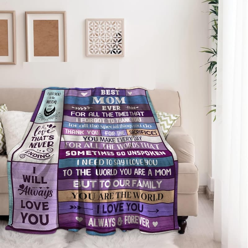 Mother's Day Blanket - Cozy Gift for Moms, 50