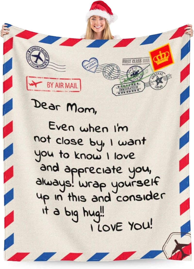 Mother's Day Blanket Gift for Mom – Warm Soft Throw 60