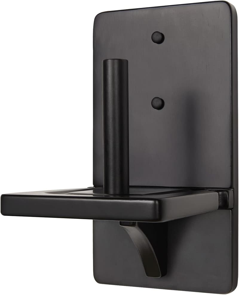 Wall-Mounted Pool Table Chalk Holder - Black