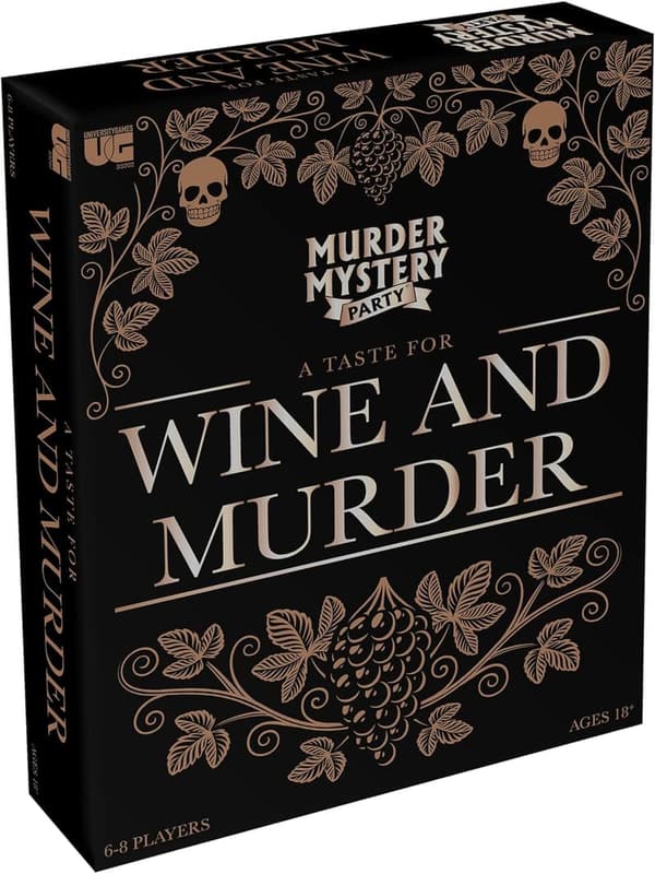 Wine & Murder: DIY Murder Mystery Party Game