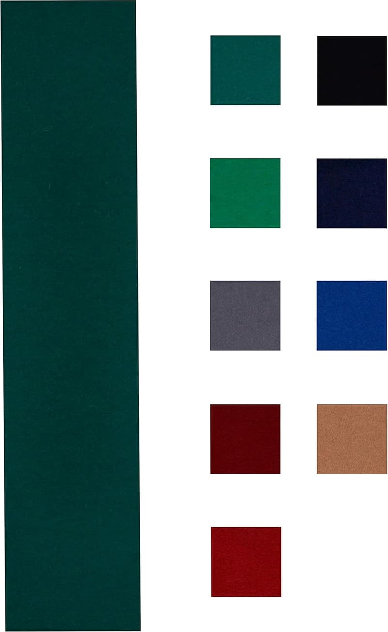19 oz Pre-Cut Pool Table Felt for 7', 8', or 9' Tables