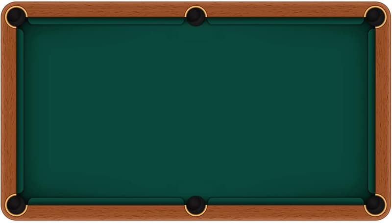19 oz Pre-Cut Pool Table Felt for 7', 8', or 9' Tables