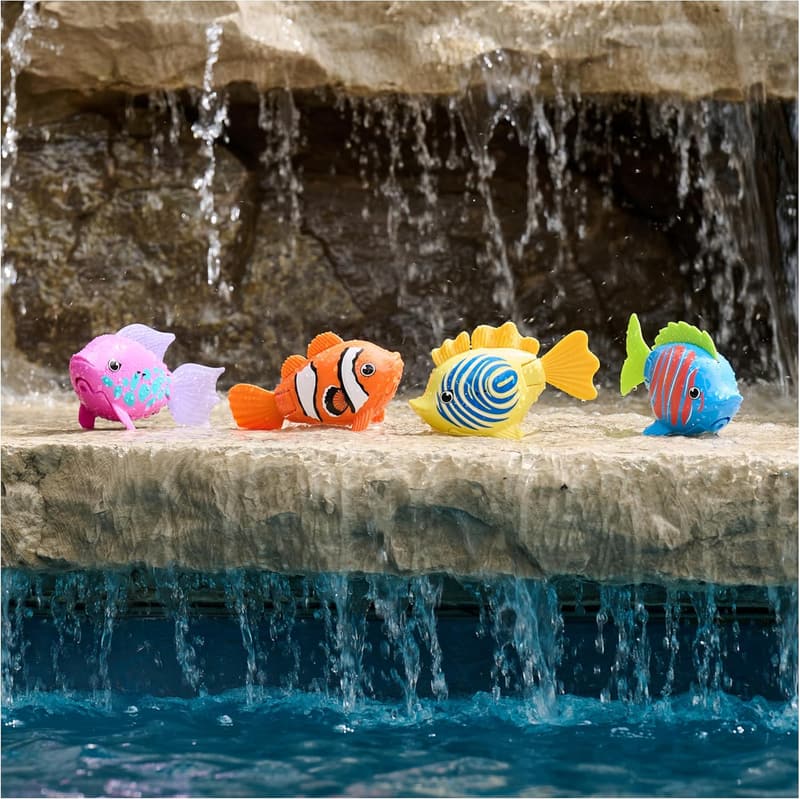 SwimWays Rainbow Reef Fish Toy for Kids Learning to Swim