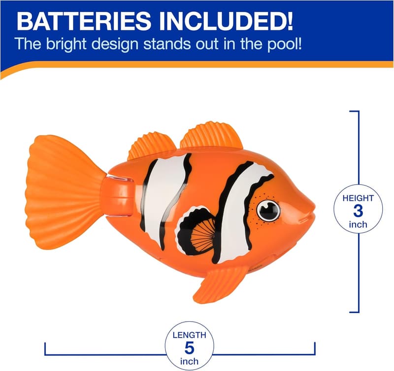 SwimWays Rainbow Reef Fish Toy for Kids Learning to Swim