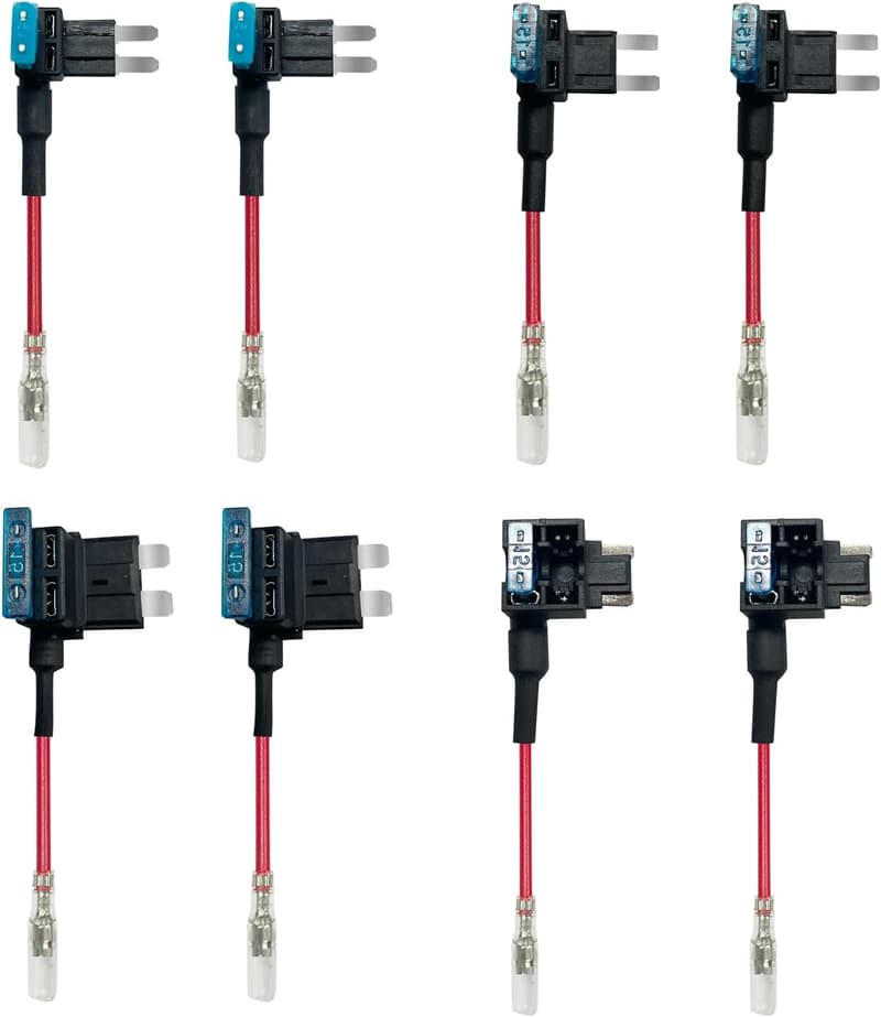 REDTIGER Dash Cam Hardwire Kit with Voltage Indicator