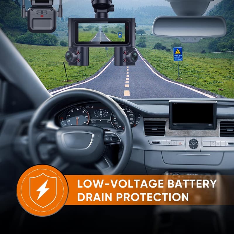 HUPEJOS Dash Cam Type-C Hardwire Kit with Radar Detection