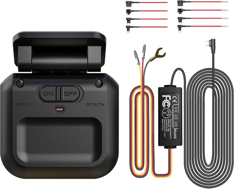 HUPEJOS Dash Cam Type-C Hardwire Kit with Radar Detection