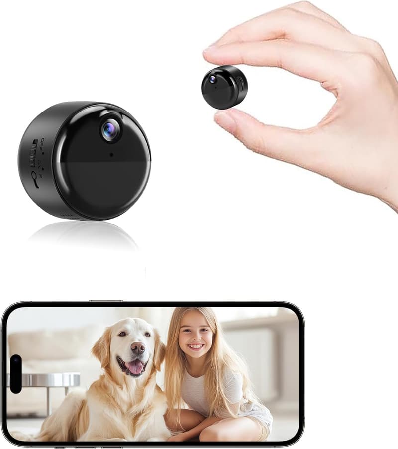 1080P Wireless Mini Hidden Camera for Home Safety