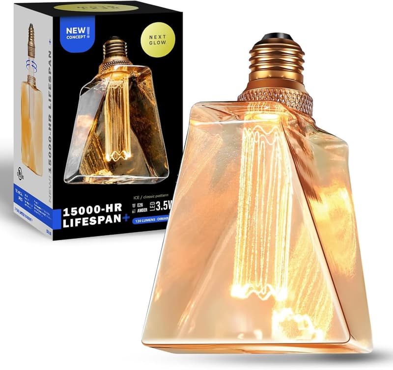 Vintage Edison Style LED Bulb | Dimmable Warm White, 3.5W