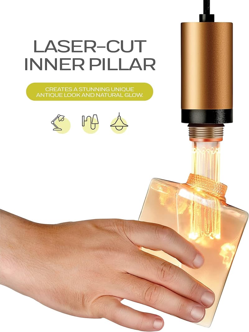Vintage Edison Style LED Bulb | Dimmable Warm White, 3.5W