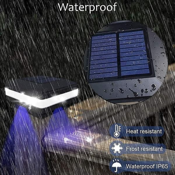 Outdoor Waterproof LED Solar Post Cap Light for Wooden Fences