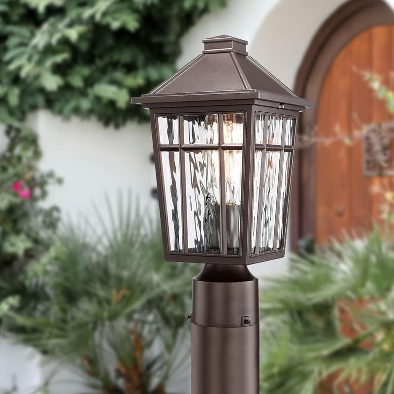 Waterproof Aluminum Outdoor Post Light Fixture for Garden Pathway