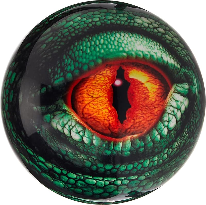 Brunswick Lizard Glow Viz-A-Ball Bowling Ball, 10 lbs