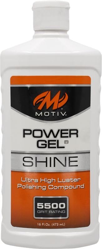 Motiv Power Gel Shine, White - 16oz Cleaning Solution