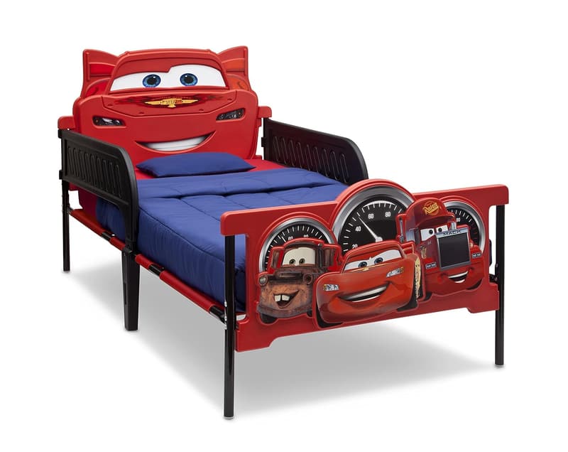 Disney/Pixar Cars Twin Bed with 3D Footboard