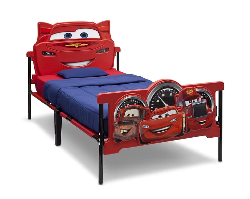 Disney/Pixar Cars Twin Bed with 3D Footboard