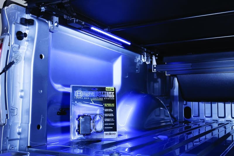 Battery-Powered Under Rail Truck Bed Lighting System