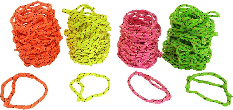 Neon Friendship Bracelets - 72 Pack