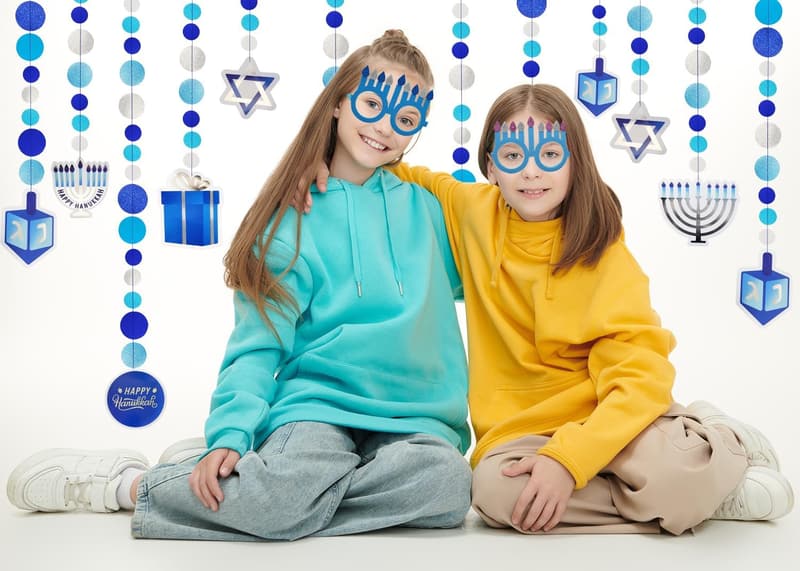 Happy Hanukkah Party Glasses for Kids – Assorted Colors