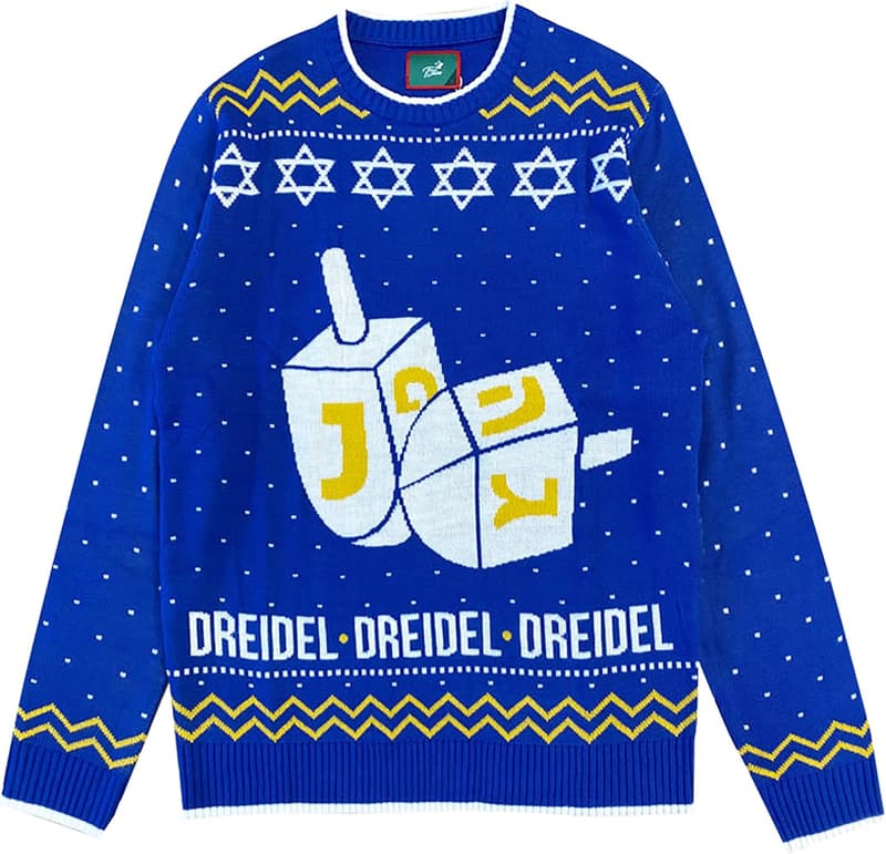 Unisex Hanukkah Dreidel Sweater for Men & Women