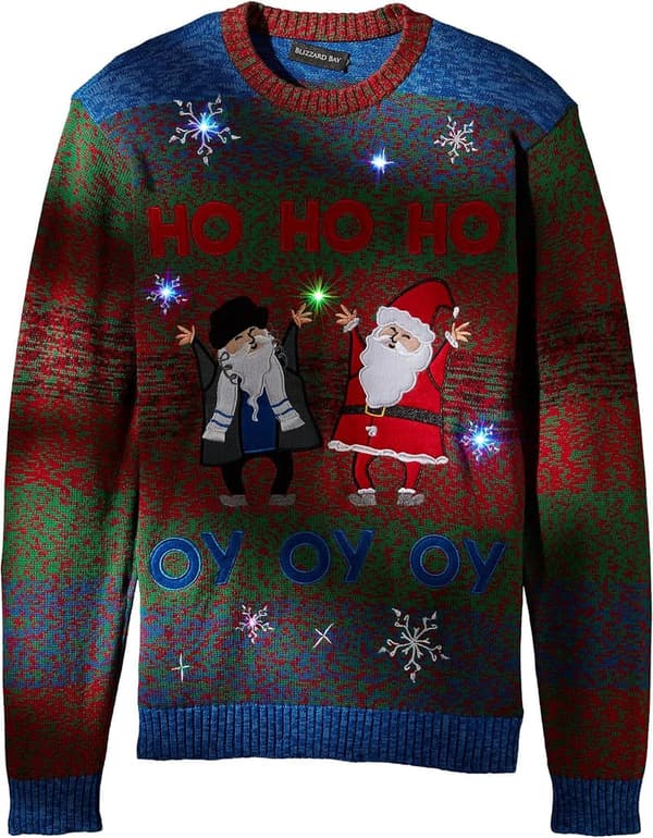 Light-Up Men's Ugly Christmas Sweater