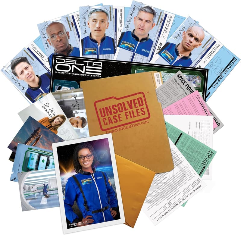 Cold Case Murder Mystery Game - Unsolved Case Files