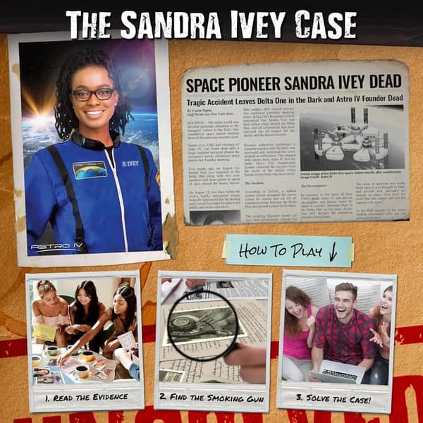 Cold Case Murder Mystery Game - Unsolved Case Files