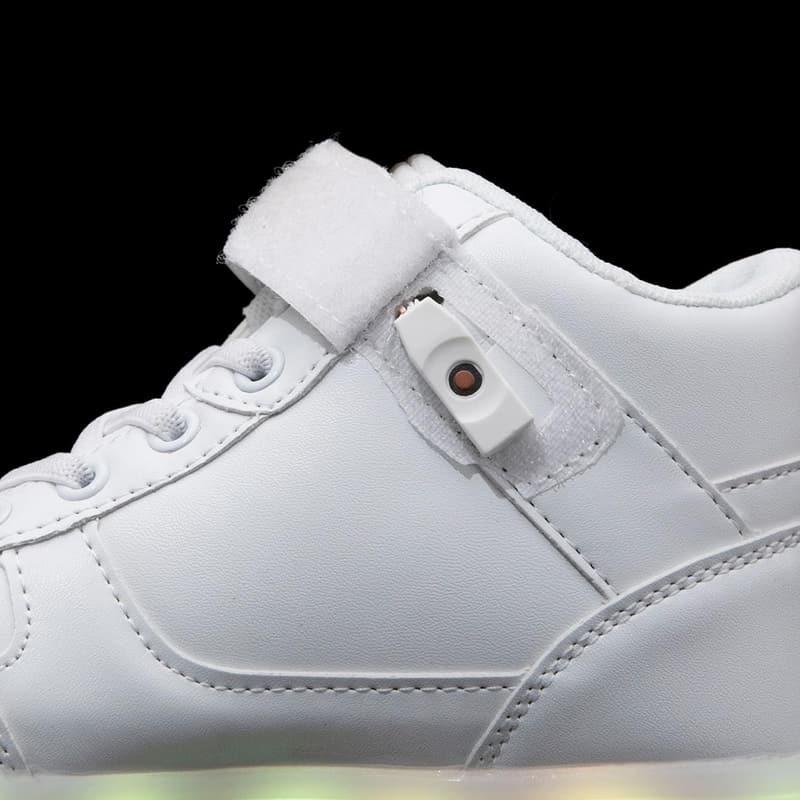 Unisex LED Light Up High Top Sneakers - USB Charging for Couples