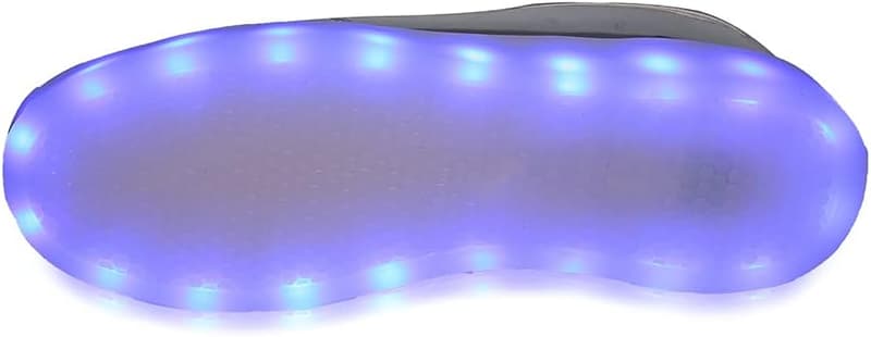 LED Light-Up Sneakers with USB Charging - Unisex Glowing Shoes