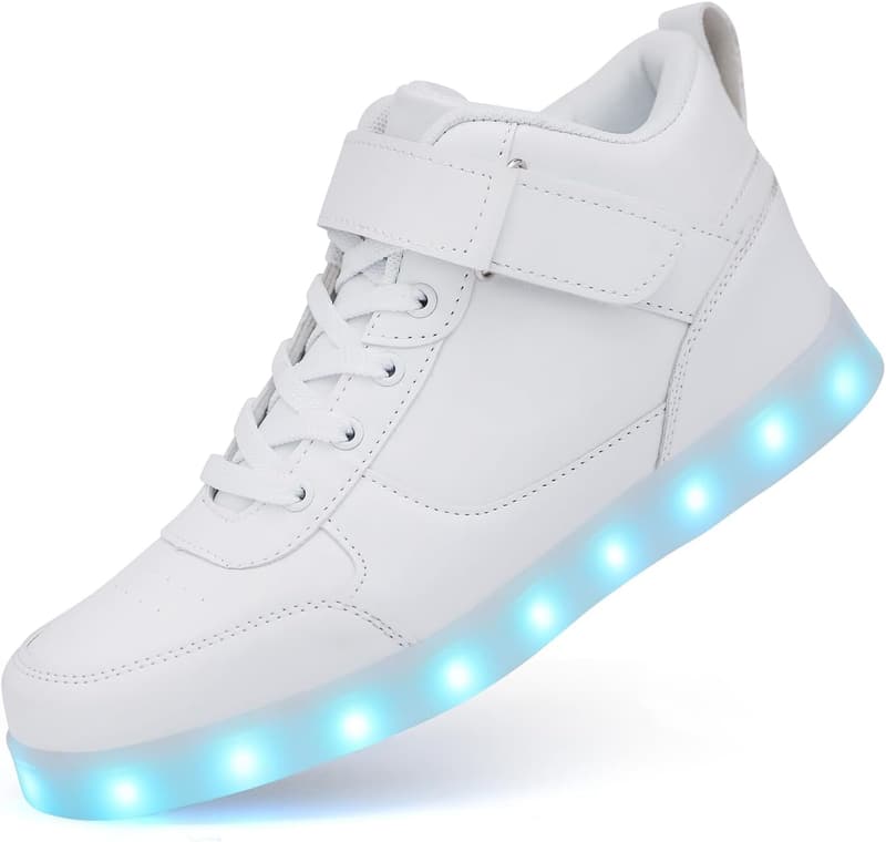 LED Light Up Sneakers - USB Rechargeable Dance Shoes for All
