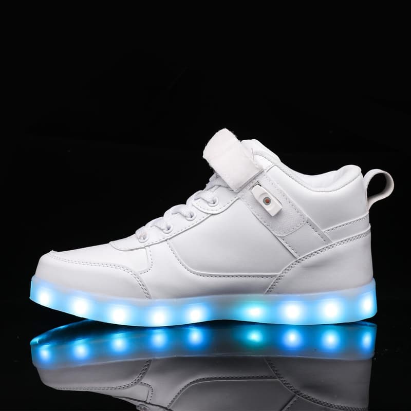 LED Light Up Sneakers - USB Rechargeable Dance Shoes for All