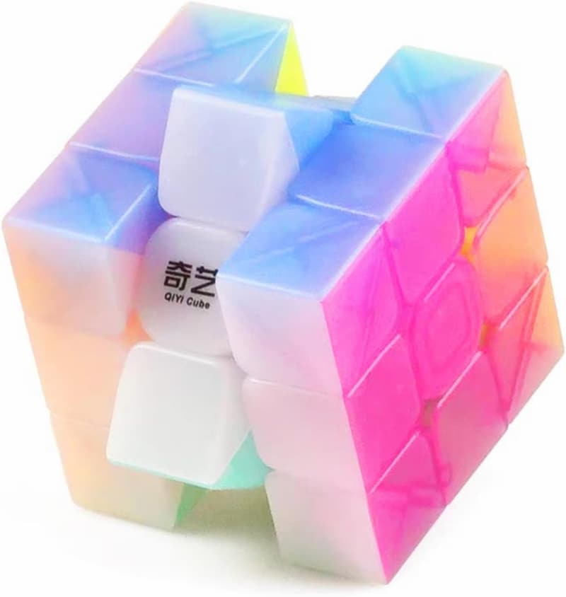 CuberSpeed Warrior W 3x3 Jelly Speed Cube Puzzle