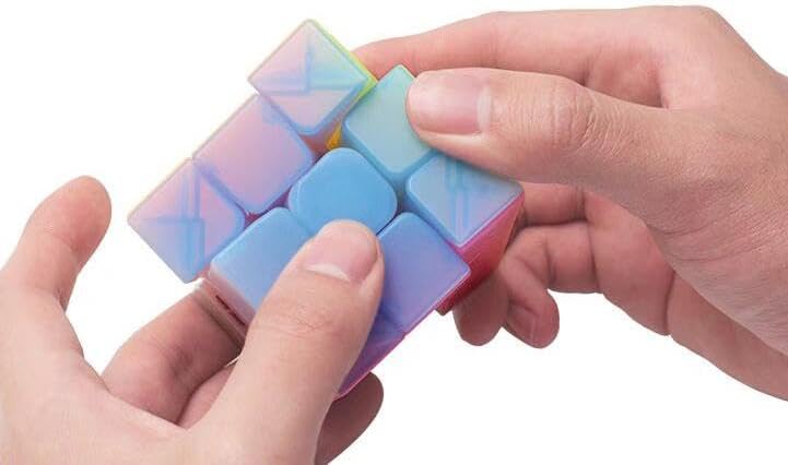CuberSpeed Warrior W 3x3 Jelly Speed Cube Puzzle