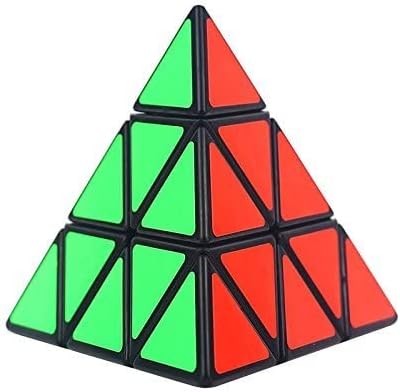 Glow-in-the-Dark 3D Pyramid Cube Speed Puzzle for Kids & Adults