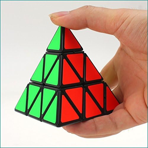 Glow-in-the-Dark 3D Pyramid Cube Speed Puzzle for Kids & Adults