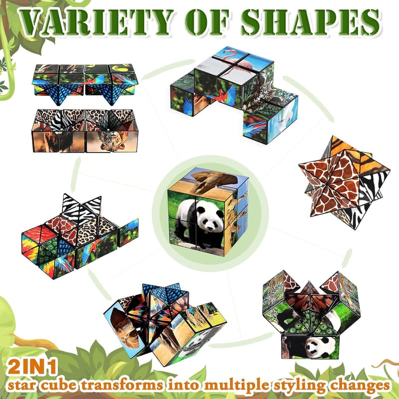 Infinity Cube Fidget Toy Set for Kids Ages 6-13
