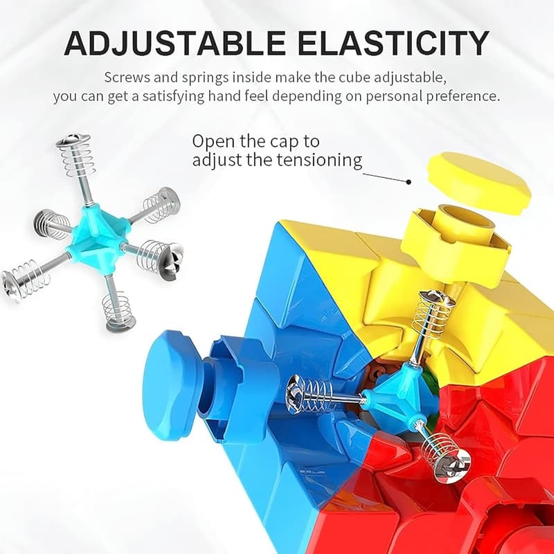Moyu Meilong 3C Stickerless Speed Cube 3x3 - Fast 3D Puzzle