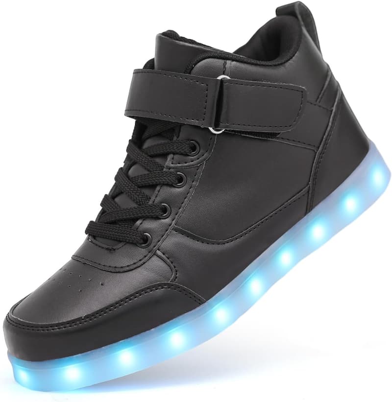 LED Light-Up Sneakers - USB Rechargeable Dancing Shoes for All