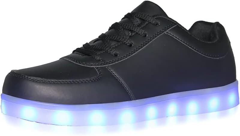 Unisex LED Light-Up Sneakers with USB Charging